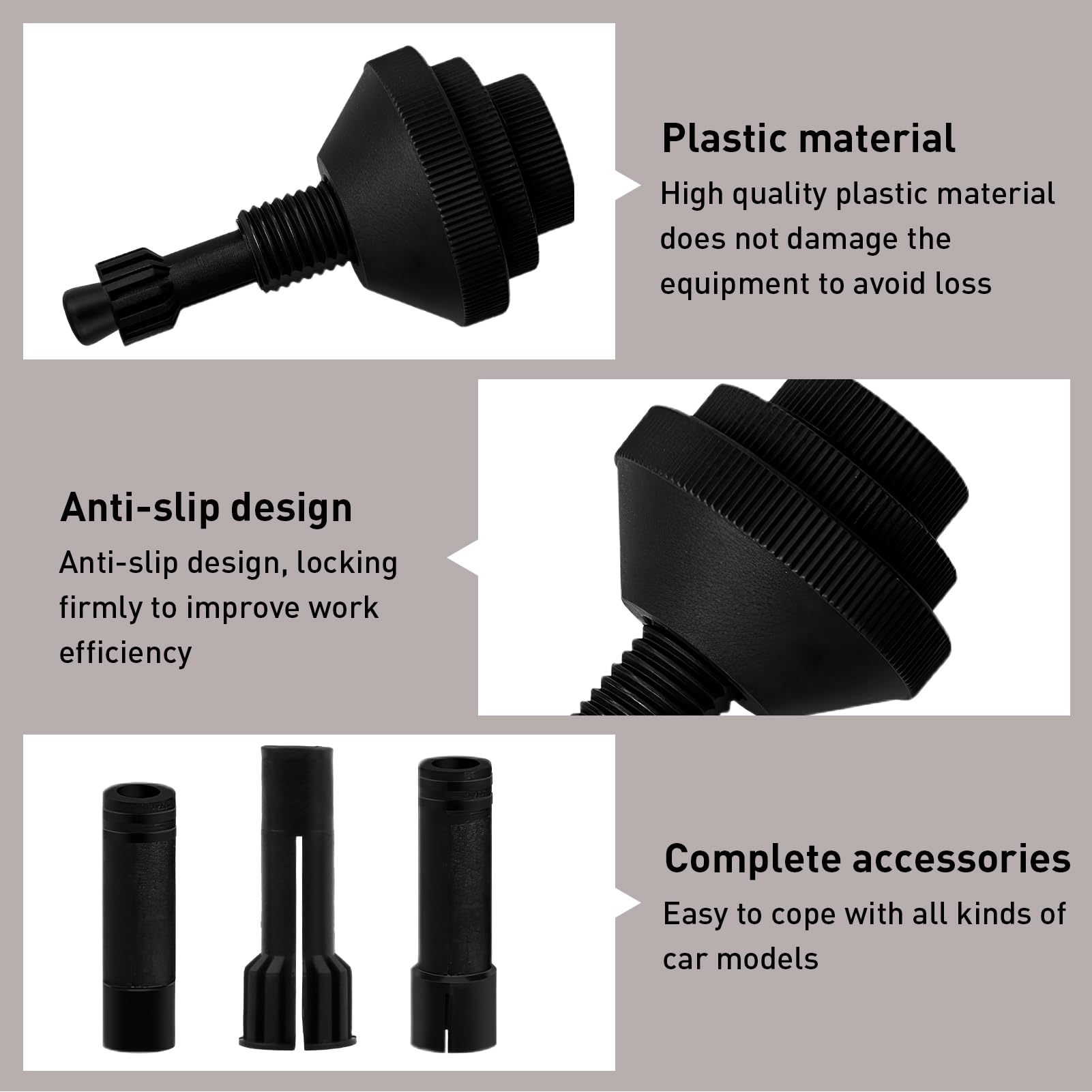 Utensile Allineamento Dischi Frizione Universale - Kit Professionale Per Auto E Furgoni Fino A 5 Tonnellate - Foto 5