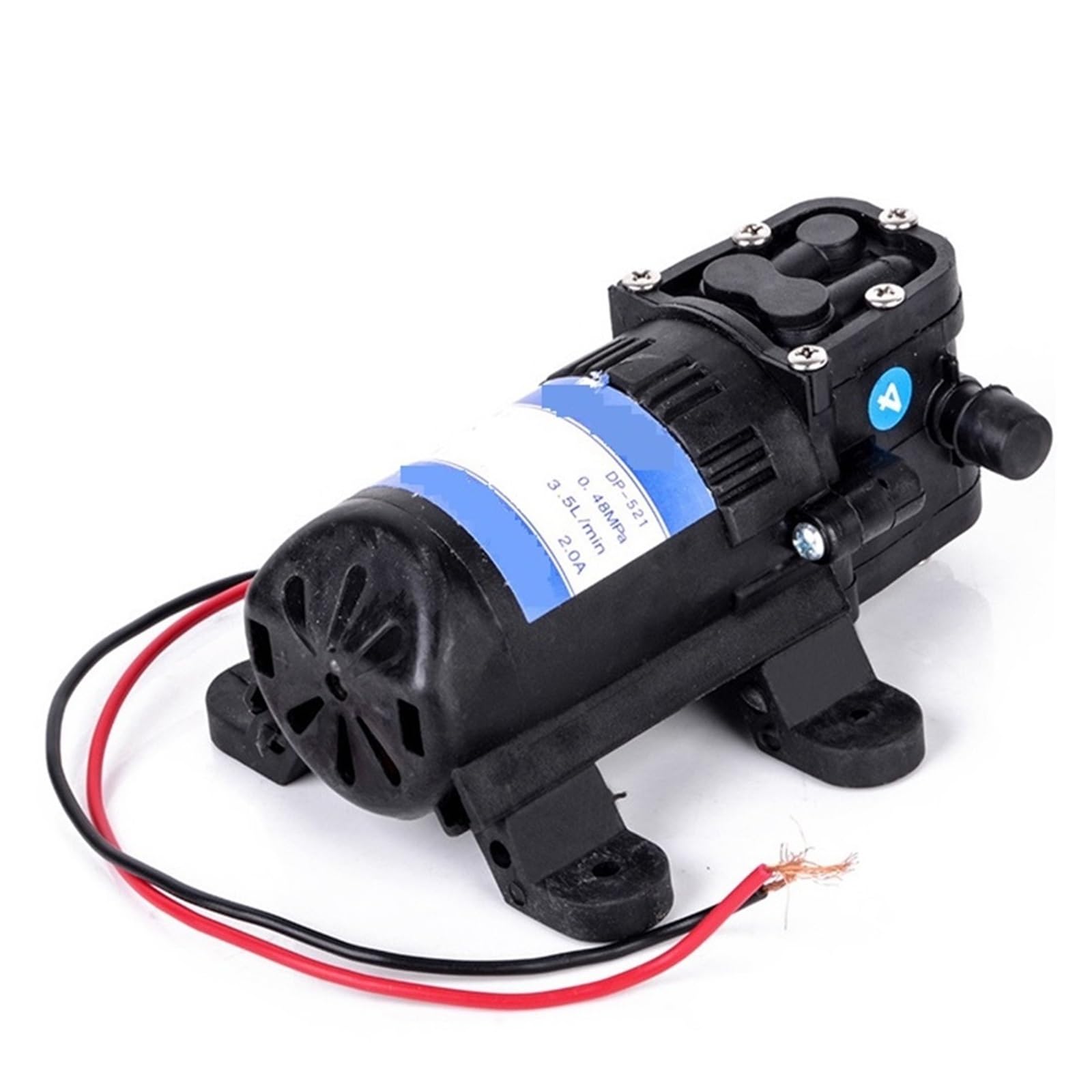 Bomba de diafragma de 12V con alta presión de 70PSI para un riego agrícola eficiente