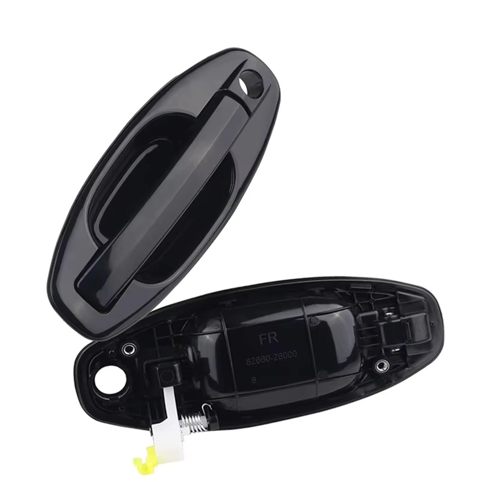 Poignée de porte extérieure Santa Fe avant droit robuste et noire 8266026000