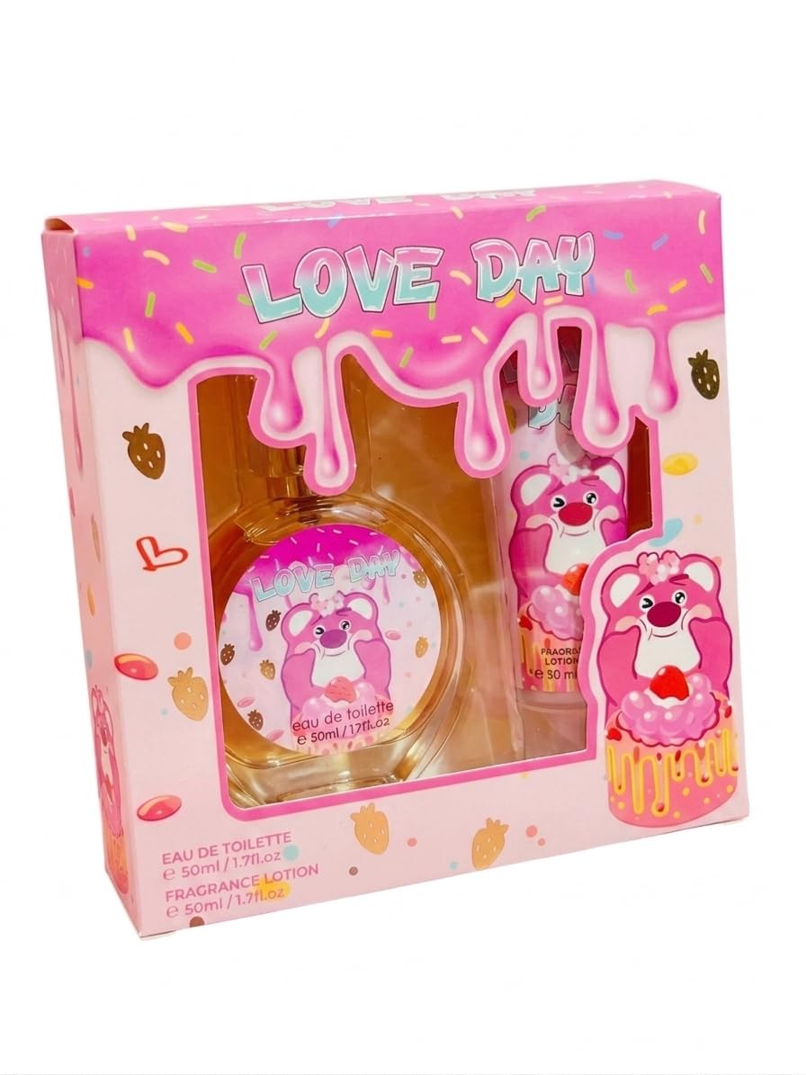 Baby Girl Eau de Toilette & Fragrance Lotion Gift Set for Kids (2-Piece Set) - Light Pink-picture-20