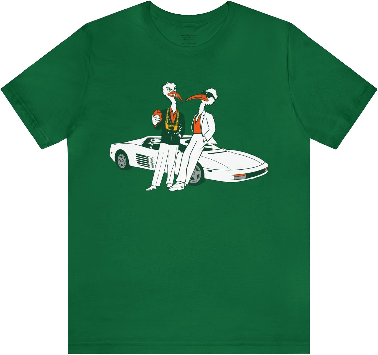 theCHIVE Miami Vice College Football Tee – Soft Unisex Tailgate Shirt