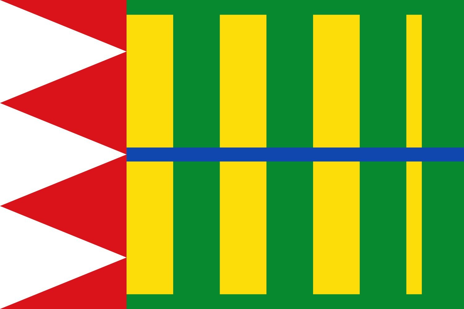 Drapeau paysage Krásensko grand format de 1.35m² pour mât extérieur