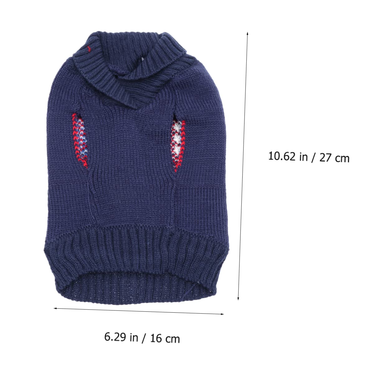 Toddmomy Lot De 3 Pulls pour Chien Manteau Chaud Motif Drapeau Américain Élégant Et Confortable pour Votre Chiot