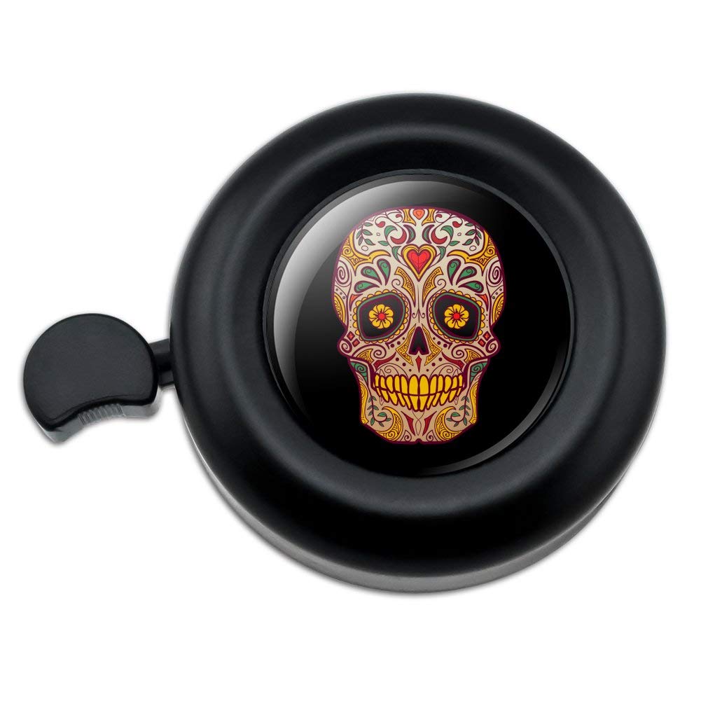 GRAPHICS & MORE Skull Day of The Dead Southwestern Bicycle Handlebar Bike Bell