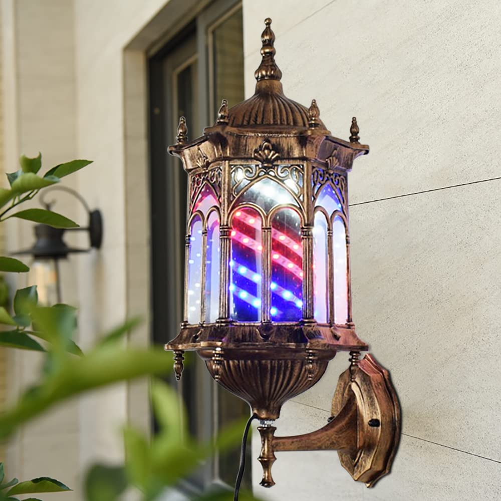 KenSyuInt Outdoor Wall Sconce Porch Light Fixture Outdoor Wall Light Exterior Retro Outdoor Wall Sconce for Porch Garden Garage