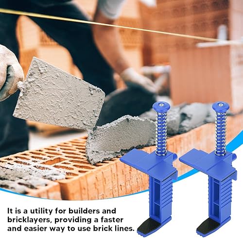 Miniatura 2 de 2 piezas de ladrillo Liner Runner Wire Drawer Fijador de albañilería Cajón de alambre Herramienta de medición de nivelación Accesorio de ingeniería