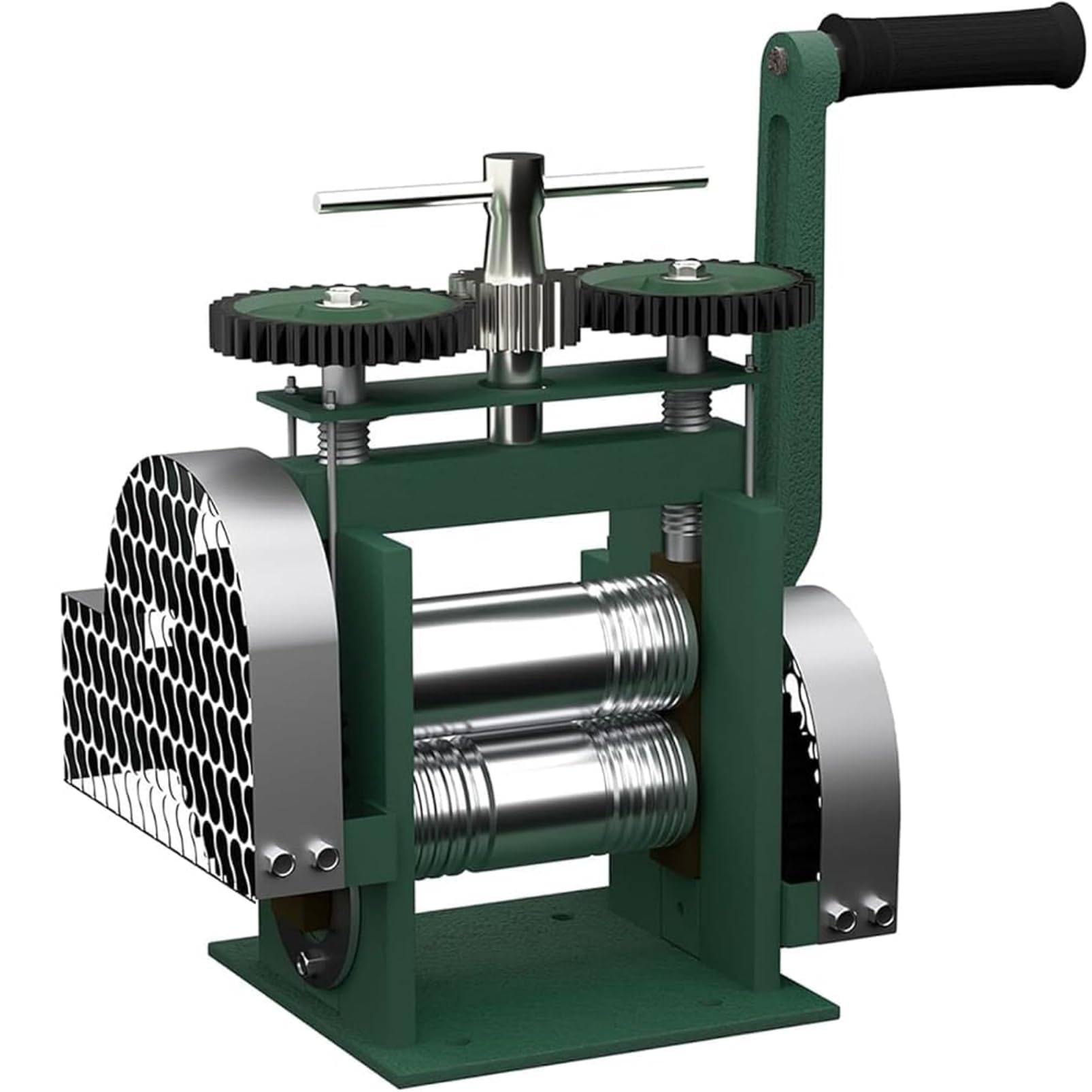ZHJOPP Rolling Mill Press Tool for Sheet, Wire, Square & Half-Round Jewelry Making DIY