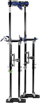 Pro 36" - 48" Drywall Stilts - Black