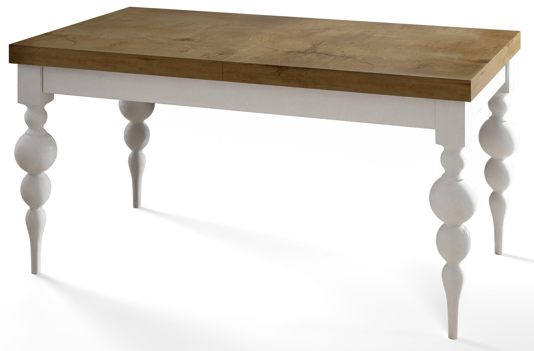 Table à Manger 120-160x80x78,5cm, Lefkas