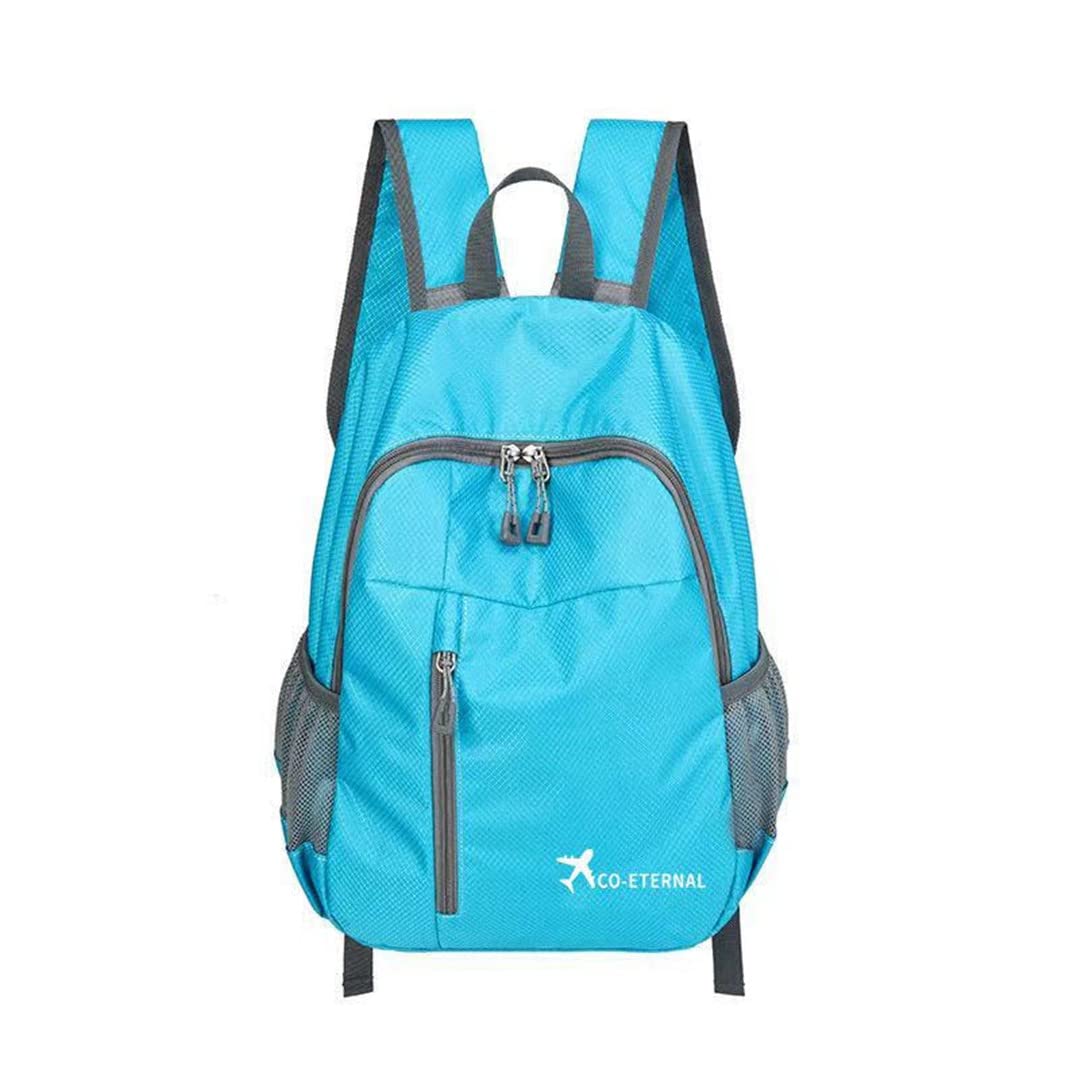 Geboldil Men's and women's leisure waterproof travel backpack.25L. blue