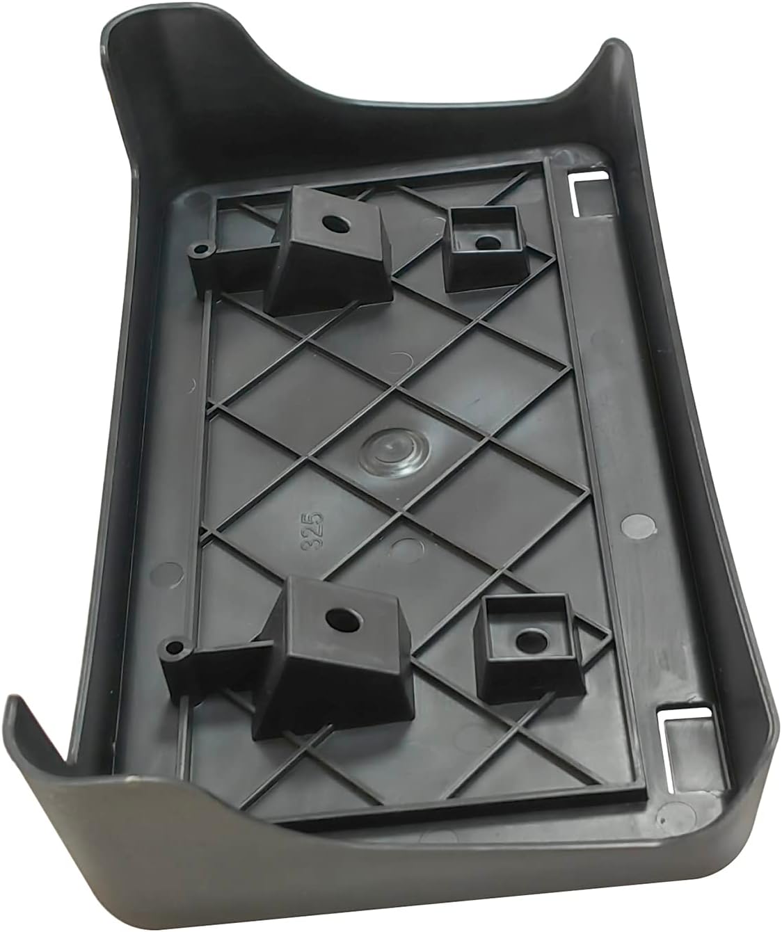 Front Bumper License Plate Frame Bracket Holder Compatible with 2004-2008 Dodge Ram 1500 2500 3500 W/Fastener Replace #55077158AE