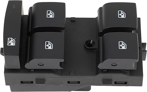 Miniatura 8 de CCIYU Interruptor de ventana eléctrico compatible con Chevrolet Equinox 2010-2012 2014-2017, para GMC Terrain 2010-2017  Sustituye a 20838941