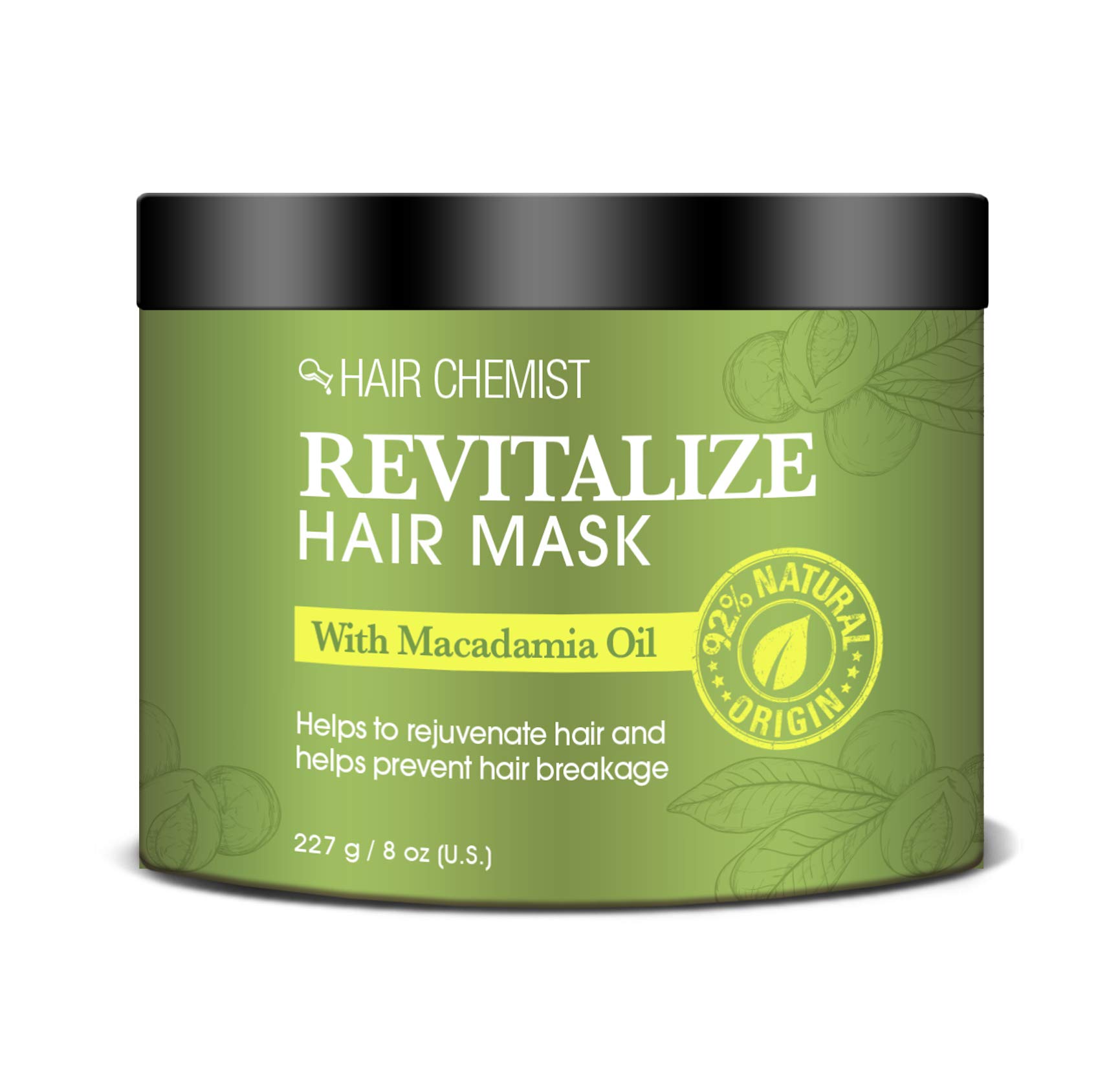 Hair Chemist Revitalize Hair Mask with Macadamia Oil 8 ounce