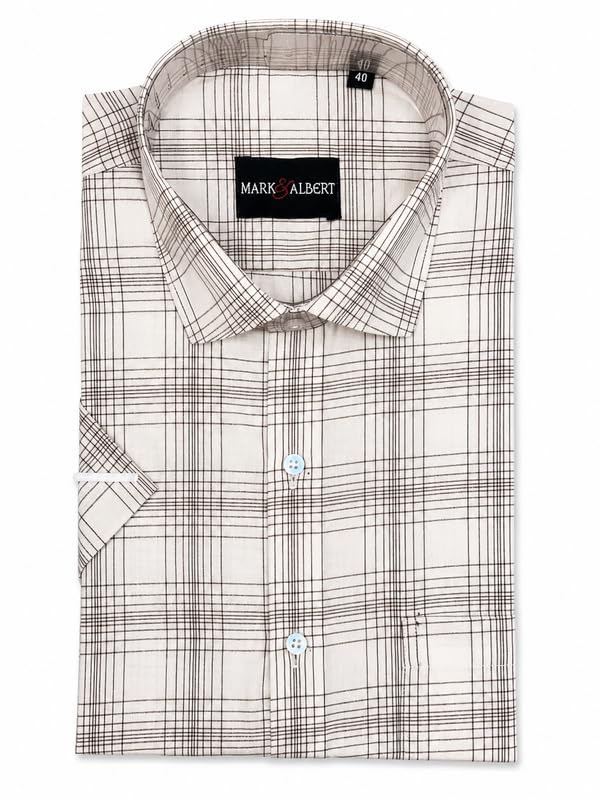 Image of Mens Half Sleeves Regular Shirt