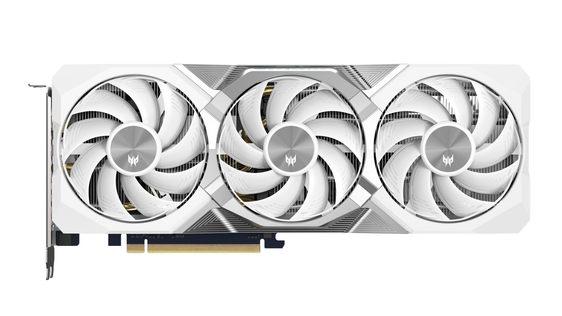 Acer Predator BiFrost Radeon RX 9070 OC - AMD Grafikkarte (16 GDDR6, 256 Bit, PCIe 5.0 x16, 1x HDMI 2.1a 3X DP 2.1) 3X FrostBlade 4.0, 2x8 pin, Slot Space: 2.6