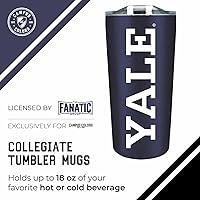 Vista 103 de Campus Colors Vaso de acero inoxidable de la NCAA perfecto para el día del partido, 18 onzas, doble pared, mantiene las bebidas perfectamente