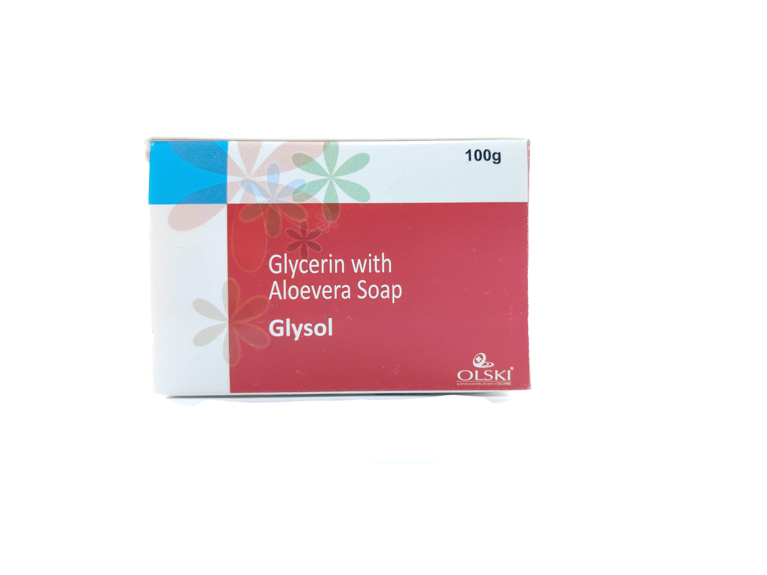 Glysol Glycerin with Aloevera Soap - 100 gm, Pack of 3