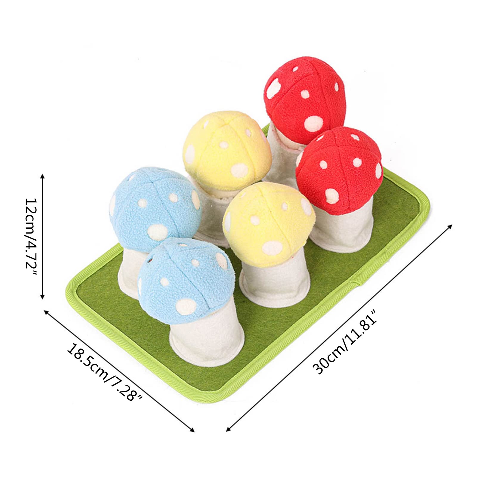 Cane Snuffle Mat Pet Puzzle Giocattoli Durevole Interattivo Mat Dog Arricchimento Giocattoli Pet