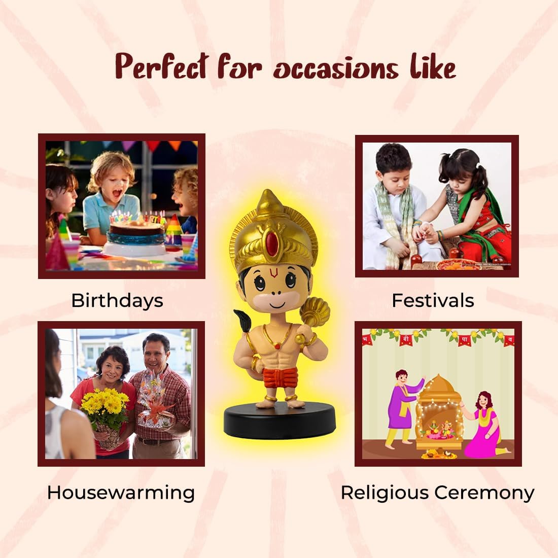 Bobblehead Hanumanji