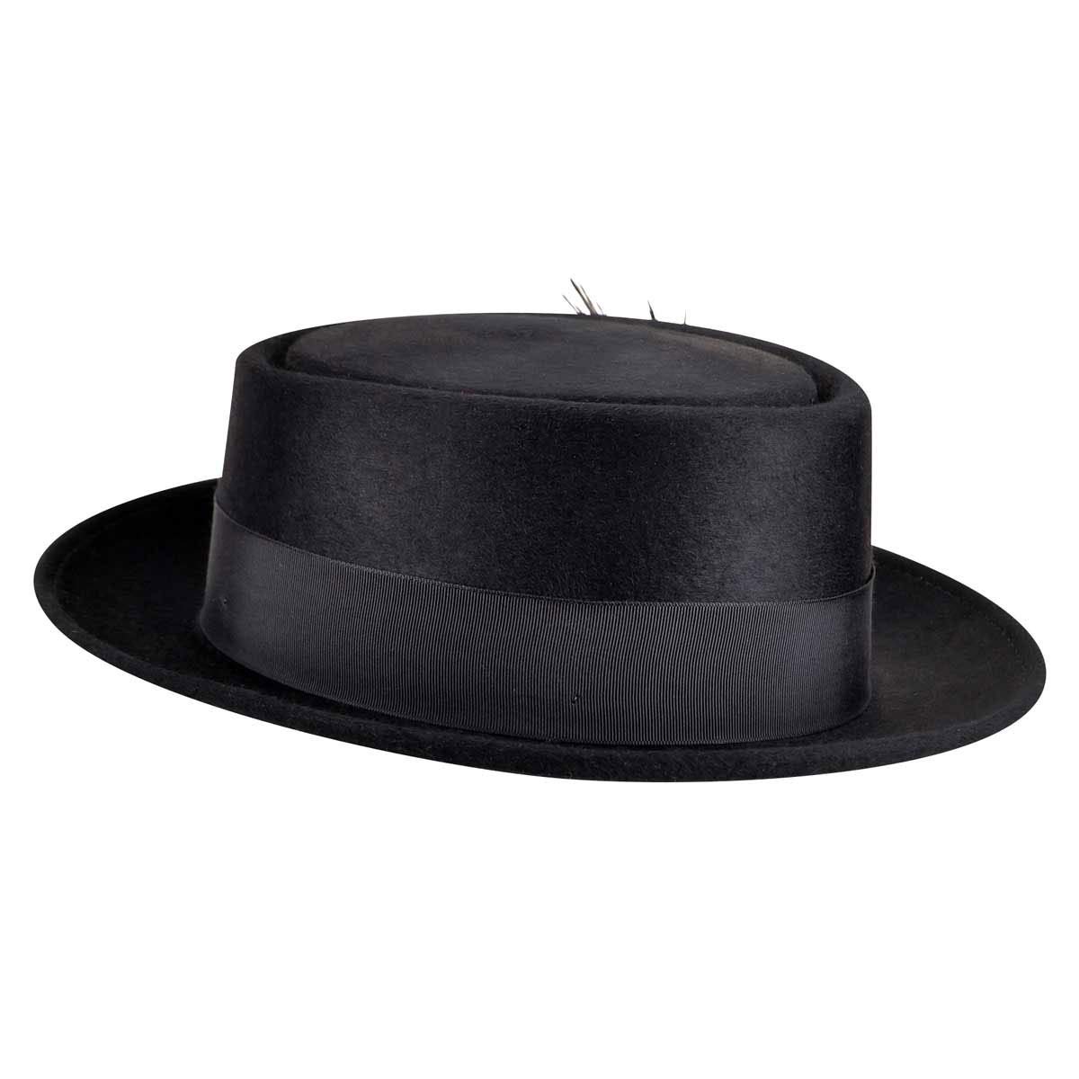 Bailey of Hollywood Jett Pork Pie Hat - Black/6 3/4 Black, 6 3/4