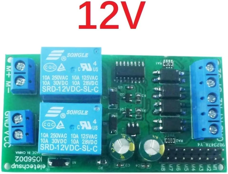Wiring Diagram 1 for two-position reciprocating motion, showing connections for power, motor, and limit switches.