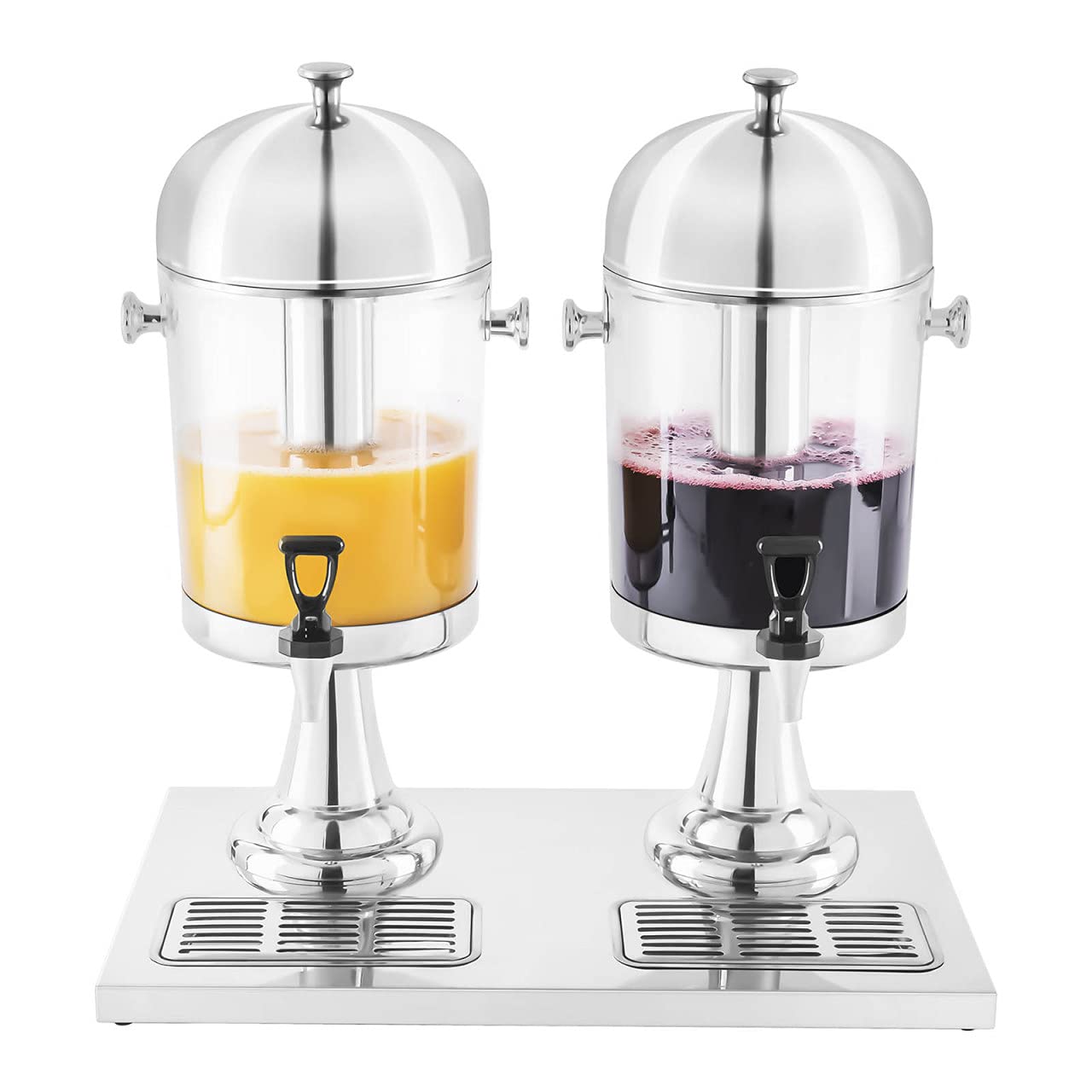 Royal Catering Drinks Fountain Juice Beverage Dispenser Double RCSD2 (Capacity 2 x 7 Litre