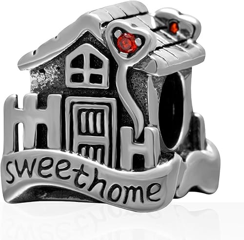 Sweet House abalorio de plata de ley 925familia encanto casa encanto colgante de amor para Pandora Pulsera