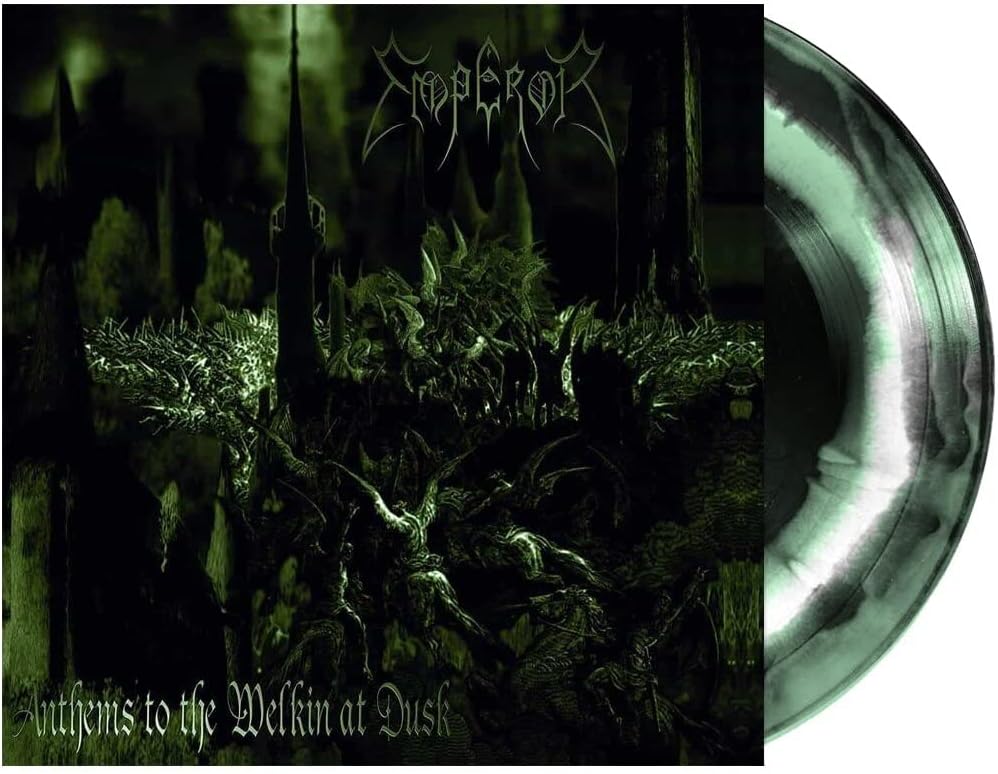 Anthems To The Welkin At Dusk [Black/White/Green Swirl LP] [Half-Speed por Emperor — capa do álbum