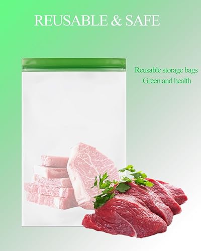 Miniatura 2 de Bolsas de almacenamiento resistentes a prueba de olores, bolsas de oso de 12 x 20 pulgadas para mochileros de alimentos, bolsas reutilizables con