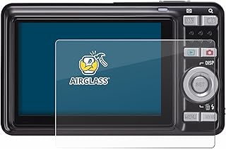 brotect Glass Screen Protector Film compatible with Casio Exilim EX-Z29 - Glass-Foil 9H Protection [Scratch Resistant, High Clarity]