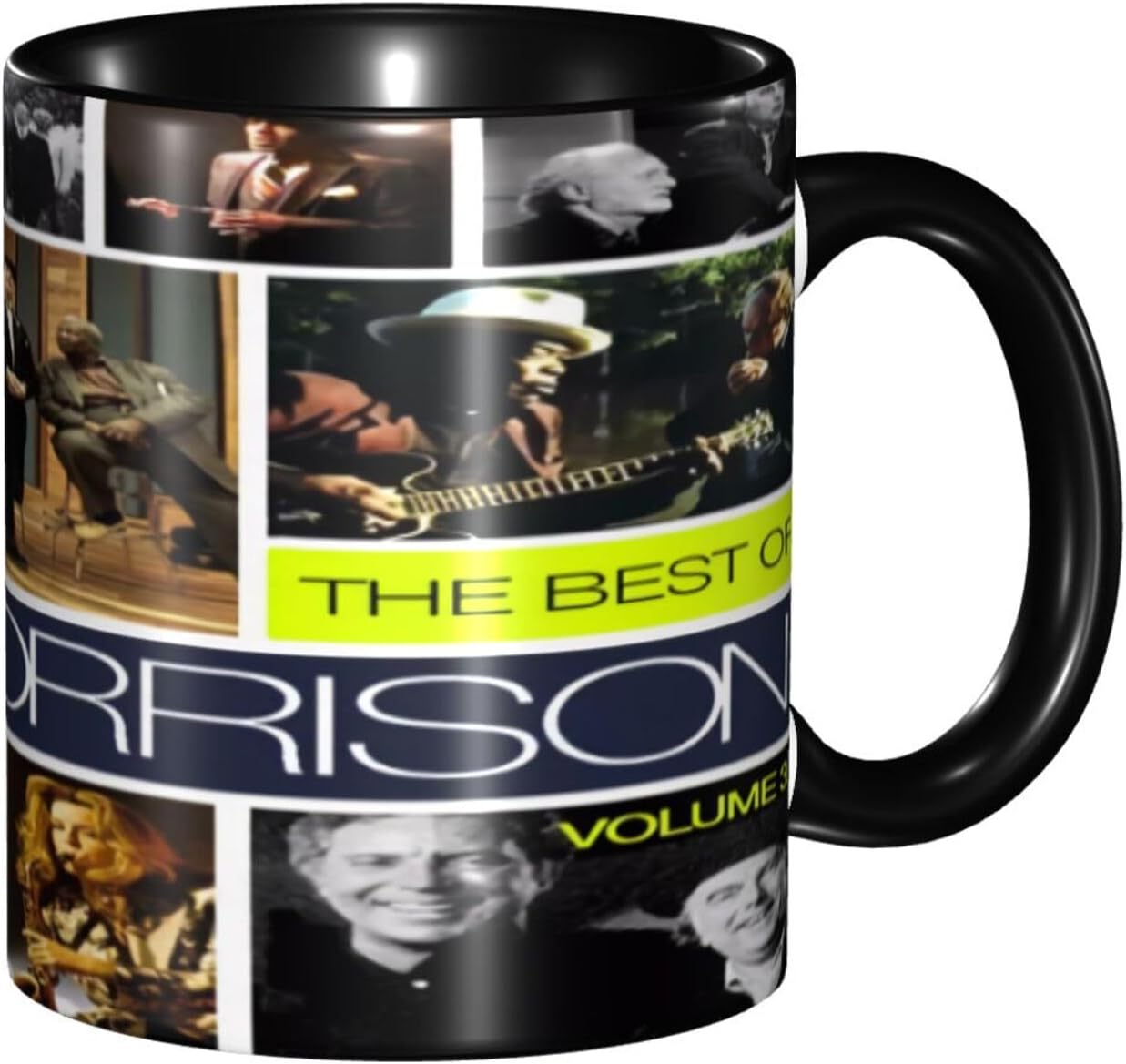 Van Singer Morrison Mug Ceramic Coffee Cup Stoneware Tea Cup Office and Home Drinking Cup 11oz