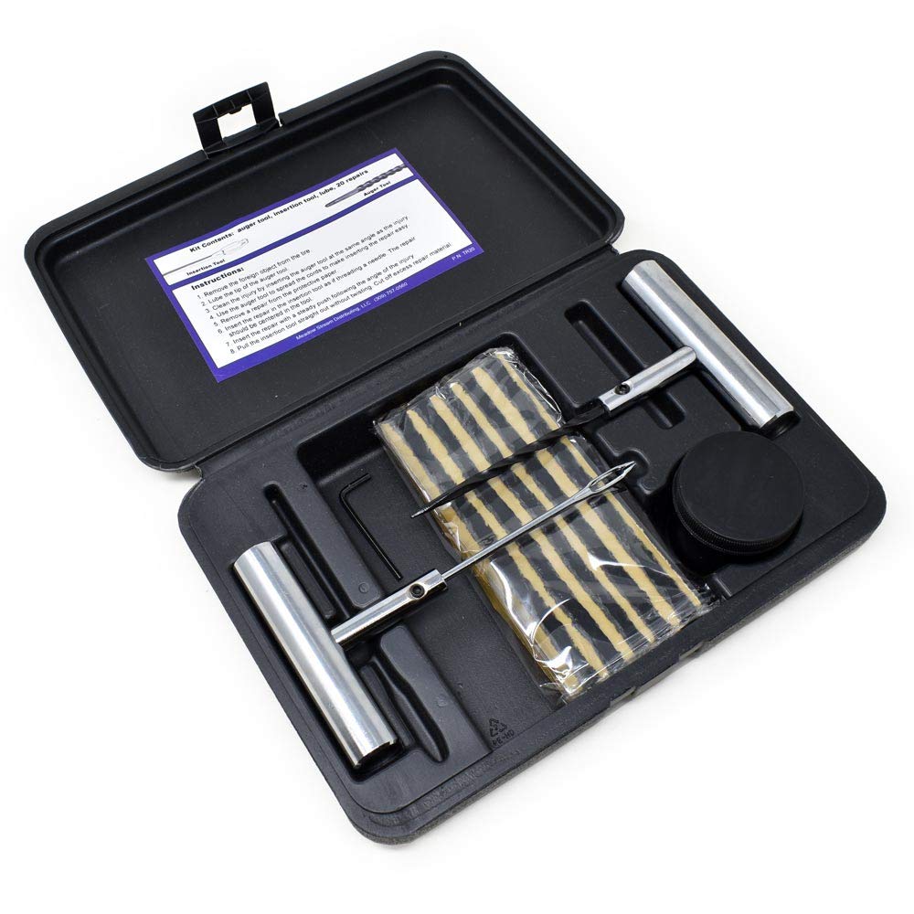 Pro Trucking Products TR20 Heavy Duty Tire Plug Repair Kit With 45 Repairs