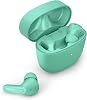 Philips TAT2206GR/00 Earbuds Adults In Ear Earbuds Splash and Sweat Resistant Bluetooth Up to 18 Hours Play Time Soft Silicone Ear-Tip Covers in 3 Sizes Built In Mic Comfortable Fit Green