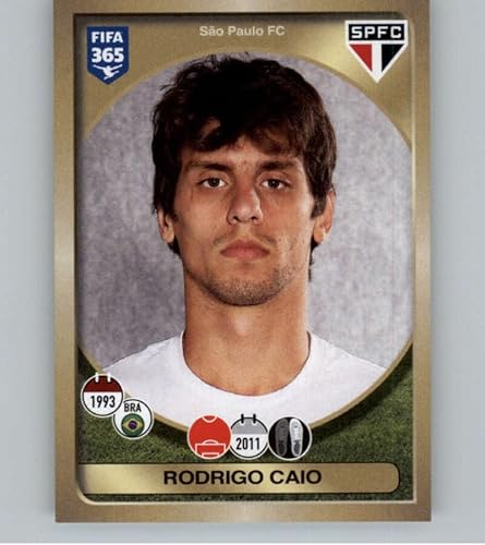 2016-17 Panini FIFA 365 Stickers #633 Rodrigo Caio Sao Paulo FC Official Soccer Album Sticker in Raw (NM or Better) Condition