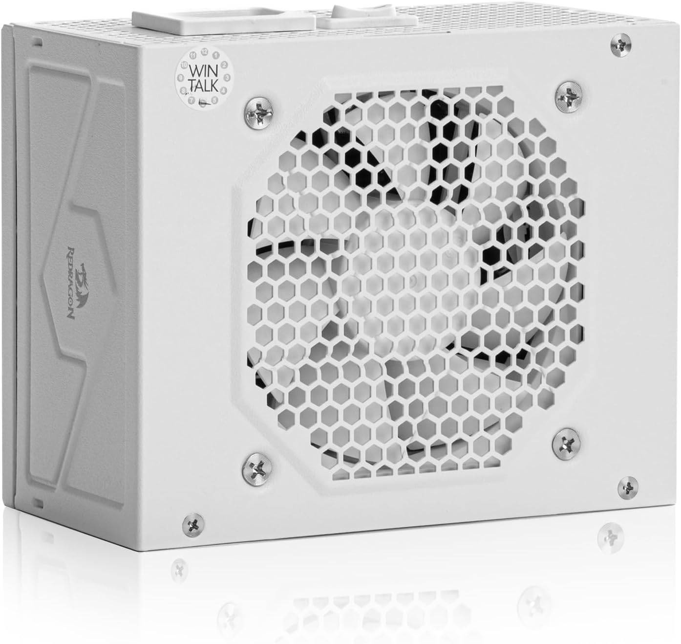 PSU015 80+ Platium 750 Watt SFX Fully Modular Power Supply, 80 Plus Certified, 100% Japanese Capacitors & Low Noise Smart-ECO 0 RPM Fan, Full Mod Cables w/ATX Compatible Panel, White