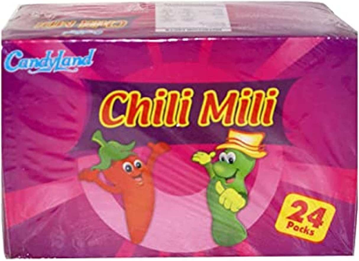Chili Mili (Spicy Jelly Candy Halal) Box of 24pkts Amazon.ca