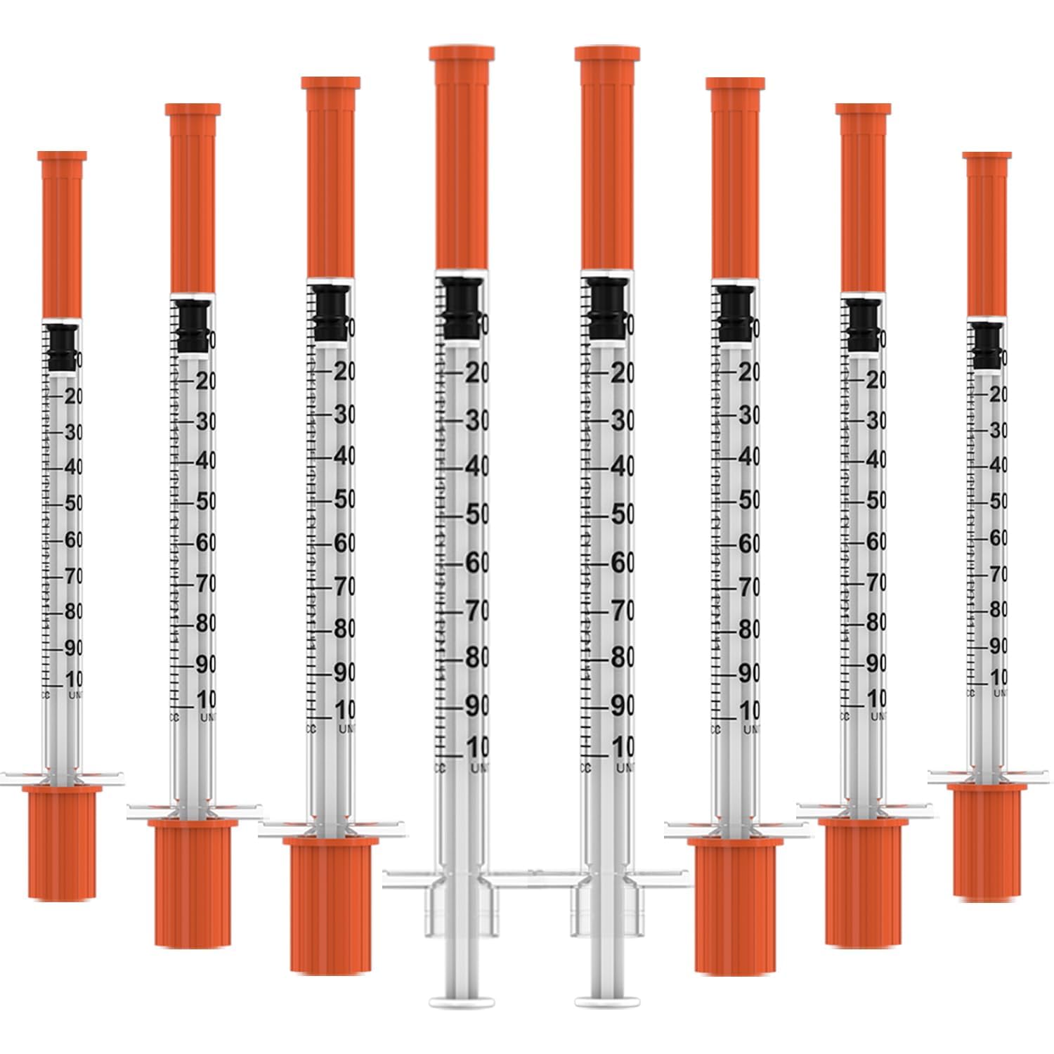 U-100 Disposable Syringes with Needle,1ml/cc,30G 5/16" (8mm), Individually Wrapped – 100 Pack| Lab Supplies — Amazon image 7