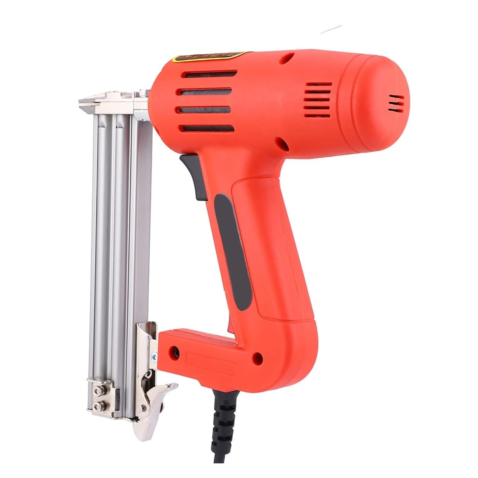 Profesjonalny zszywacz Heavy Duty Gwoździarka do ramy 220 V, zszywacz ręczny prosty gwoździ, 120/min, 1800 W, zastosowanie do narzędzi do obróbki drewna