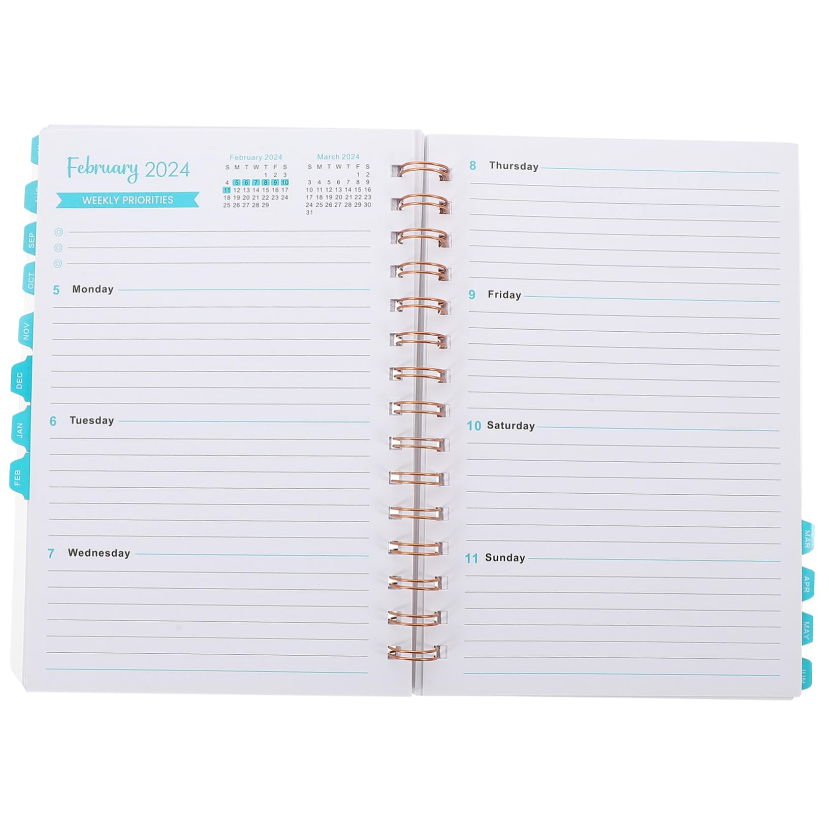 Lurrose 3 Pz Libro Agenda 2023 Taccuini Di Uso Quotidiano Taccuino Pianificatore Giornaliero Blocco Note Portatile Blocco Note Per La Gestione Del Tempo Libri Di Appunti Colorful Carta