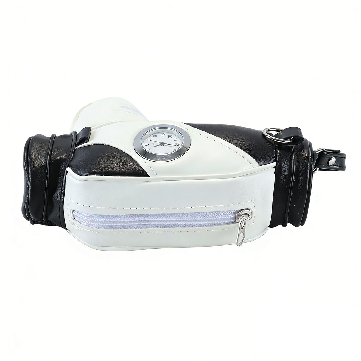 Portabolígrafos con Reloj Soporte para Carrito de Golf Juego de Regalo 3 Bolígrafos de Aluminio