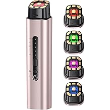 Microcurrent Facial Device - 5-in-1 Skin Tightening &amp; Lifting Facial Machine - 5 Color Face Light Therapy Device - Professional Skin Care Tone Beauty Devices for Face, Neck, and Eye Area