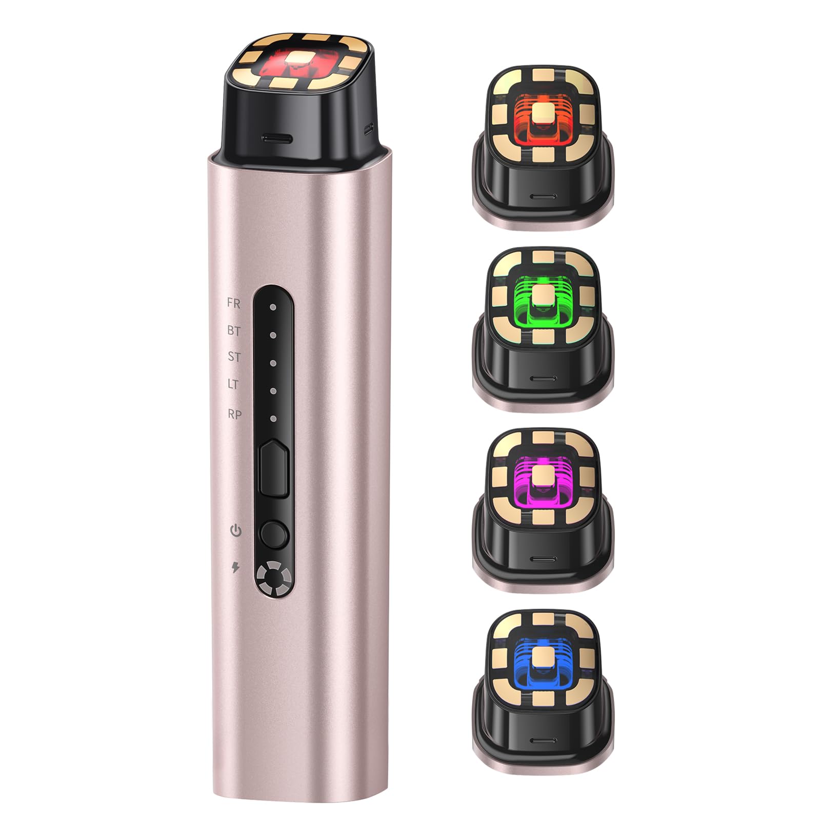 5-in-1 Face Massager - Professional Skin Care Beauty Devices with 5 Modes Function for Face, Neck, and Eye Area