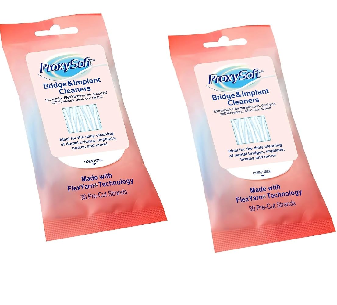 Amazon.com : Proxysoft Dental Floss for Bridges and Implants 2
