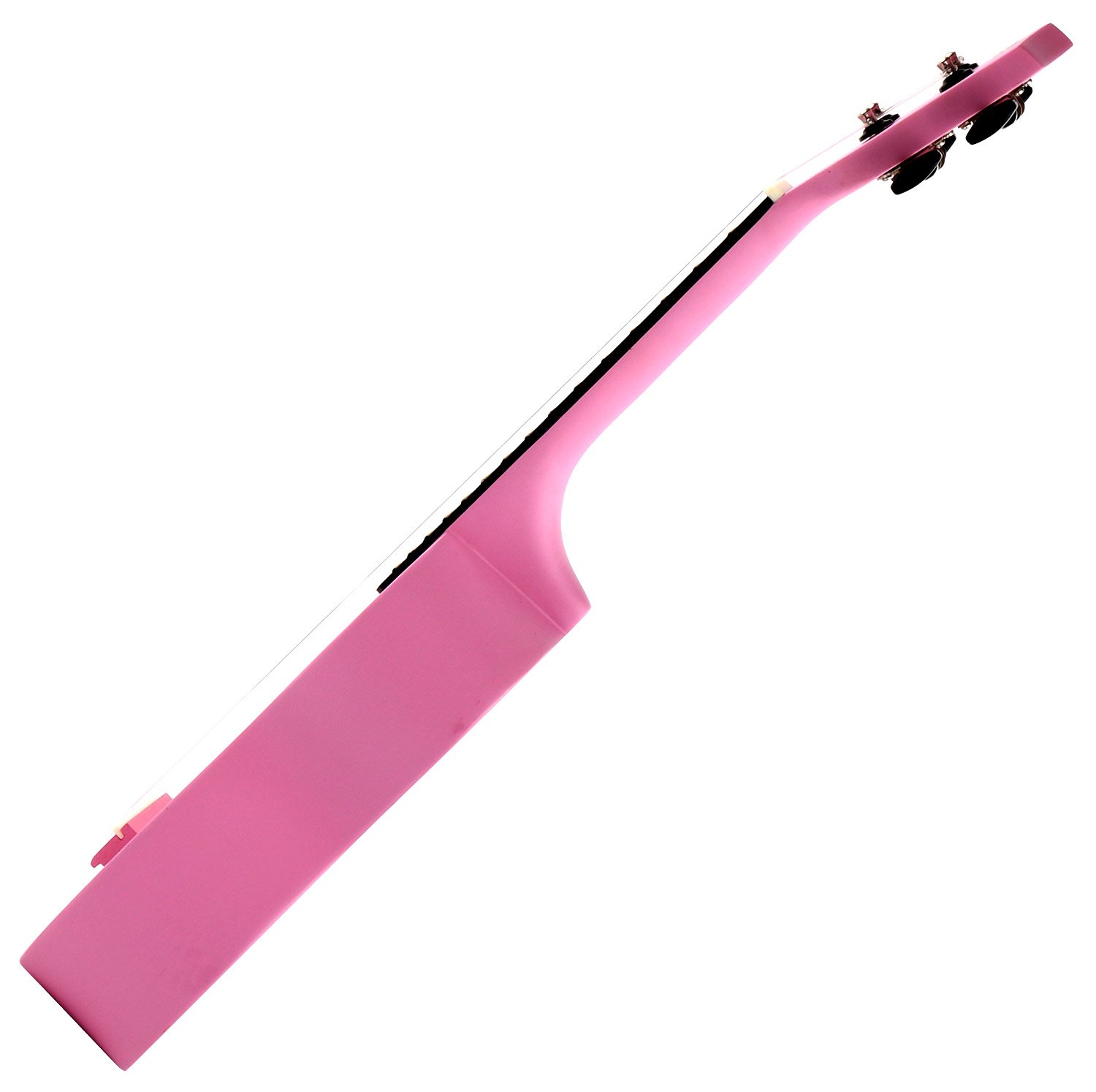 Classic Cantabile Sopran Ukulele US-100 - Einsteiger Ukulele mit warmem Klang, kompakte Bauweise, leicht spielbar, ideale Anfänger Ukulele für Junge Musiker, robuste Verarbeitung - Pink