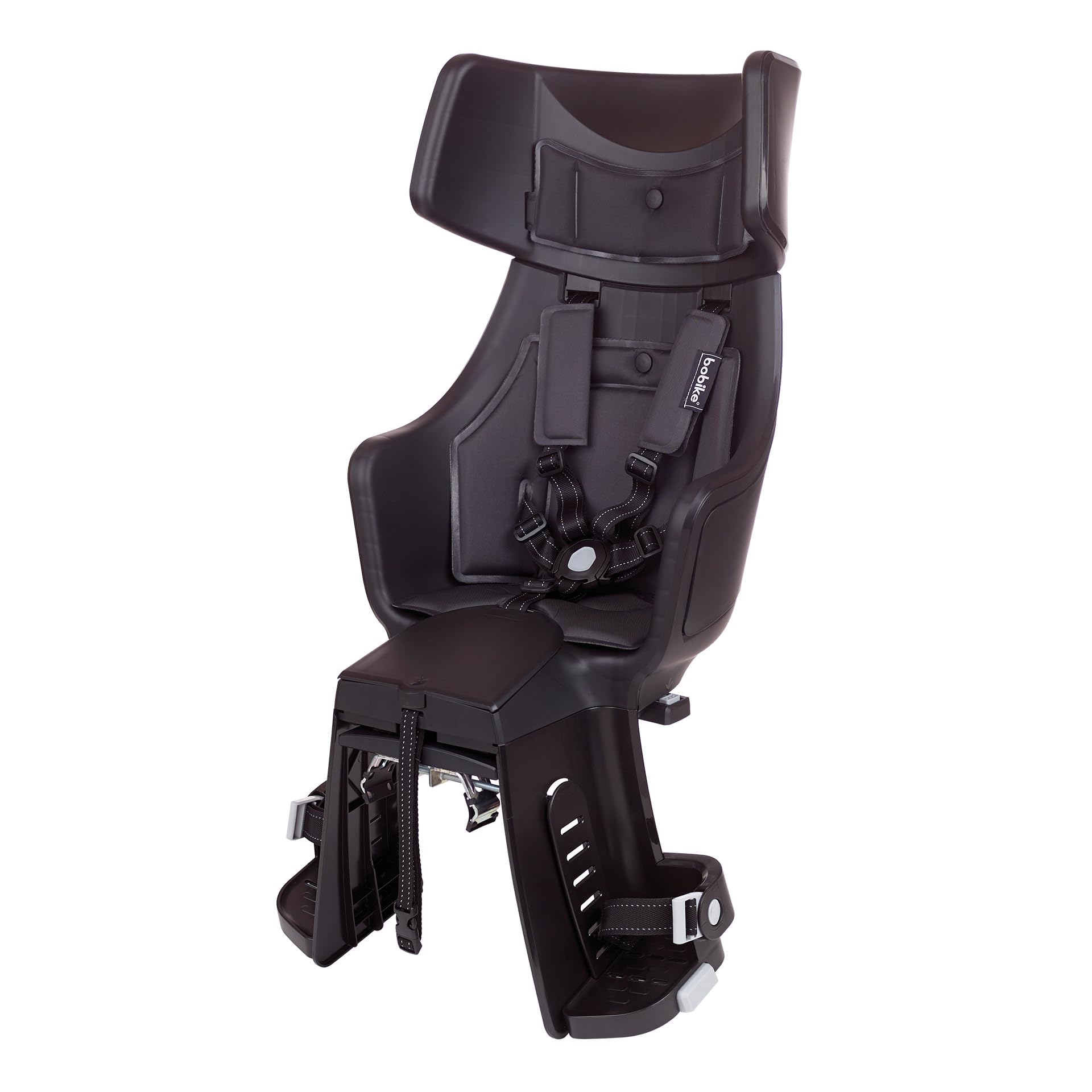 BOBIKE 8011400044 - Siège arrière Exclusif Tour Plus pour vélos avec Roues de 26" à 29" avec ancrage dans Le Porte-​Bagages de Couleur Noir Urbain