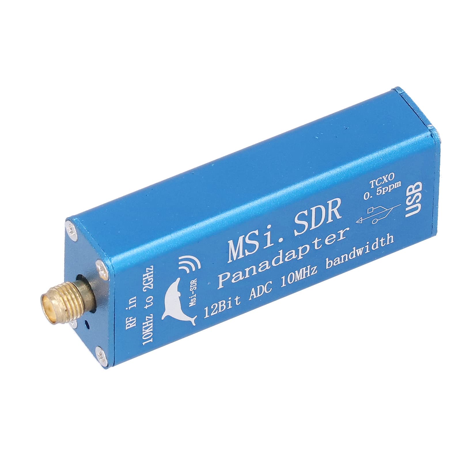 SDR-Empfänger, Eingebauter TCXO 0.5ppm MSI.SDR 10Mhz Spektrumbandbreite mit Front-End-Filter für RSP1-Software