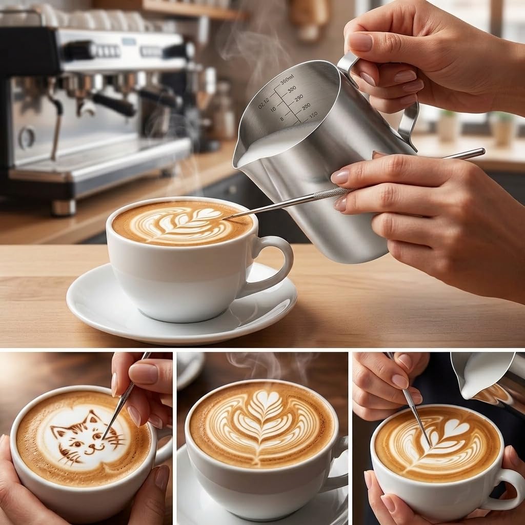 Amazon.co.jp: ラトルウェア RWラテアートミルクピッチャー12oz (360cc