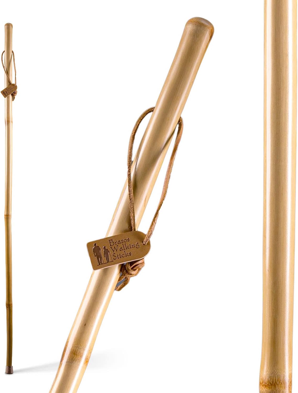Iron Bamboo Rustic Walking Stick