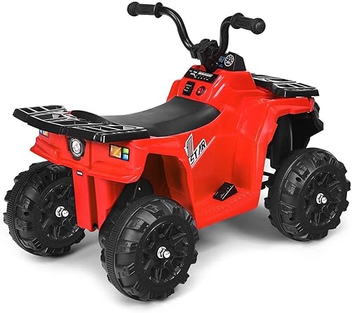 Miniatura 9 de OLAKIDS Vehículo eléctrico de 6 V para niños pequeños, motor de batería, para niños y niñas, con luces, MP3, USB (Azarin)