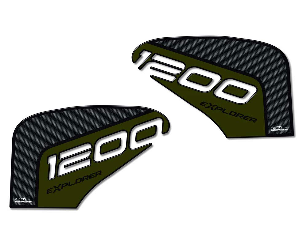 Protector De Depósito De Resina 3D Compatible Con Triumph Tiger 1200 GT Explorer 2022 GP-823 (negro